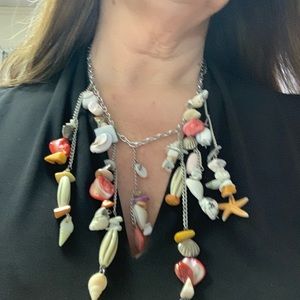 Cascading Shell necklace